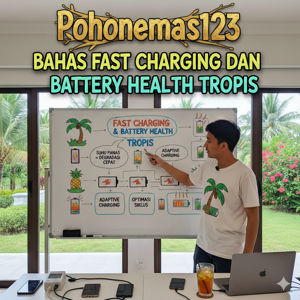 Pohonemas123 Bahas Fast Charging dan Battery Health Tropis